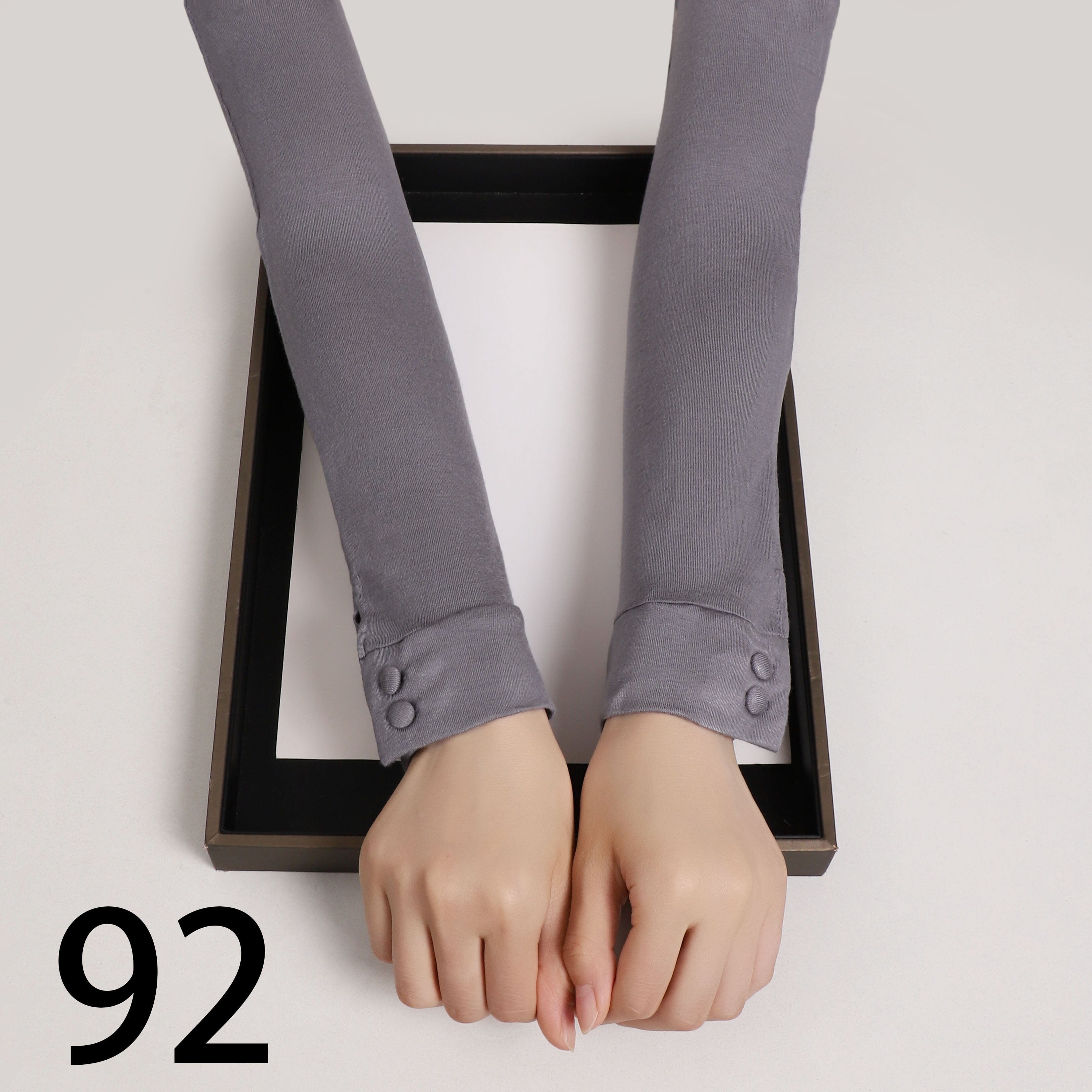 Buttoned Elegance Sleeves