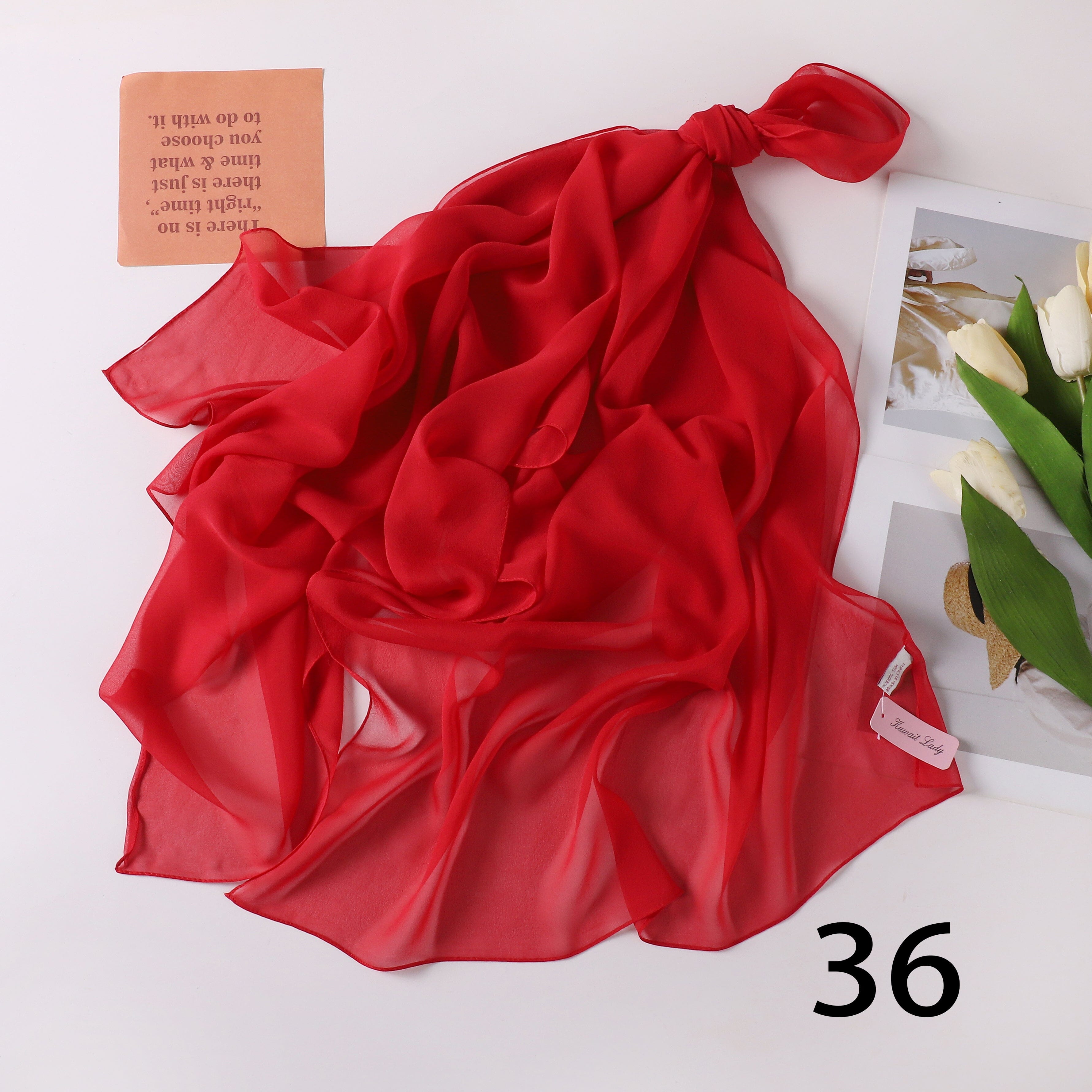 Chiffon Luxury Scarf