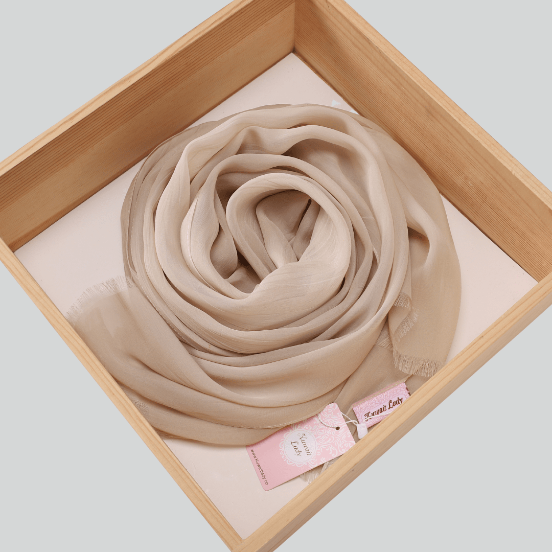 Chiffon Threaded Scarf