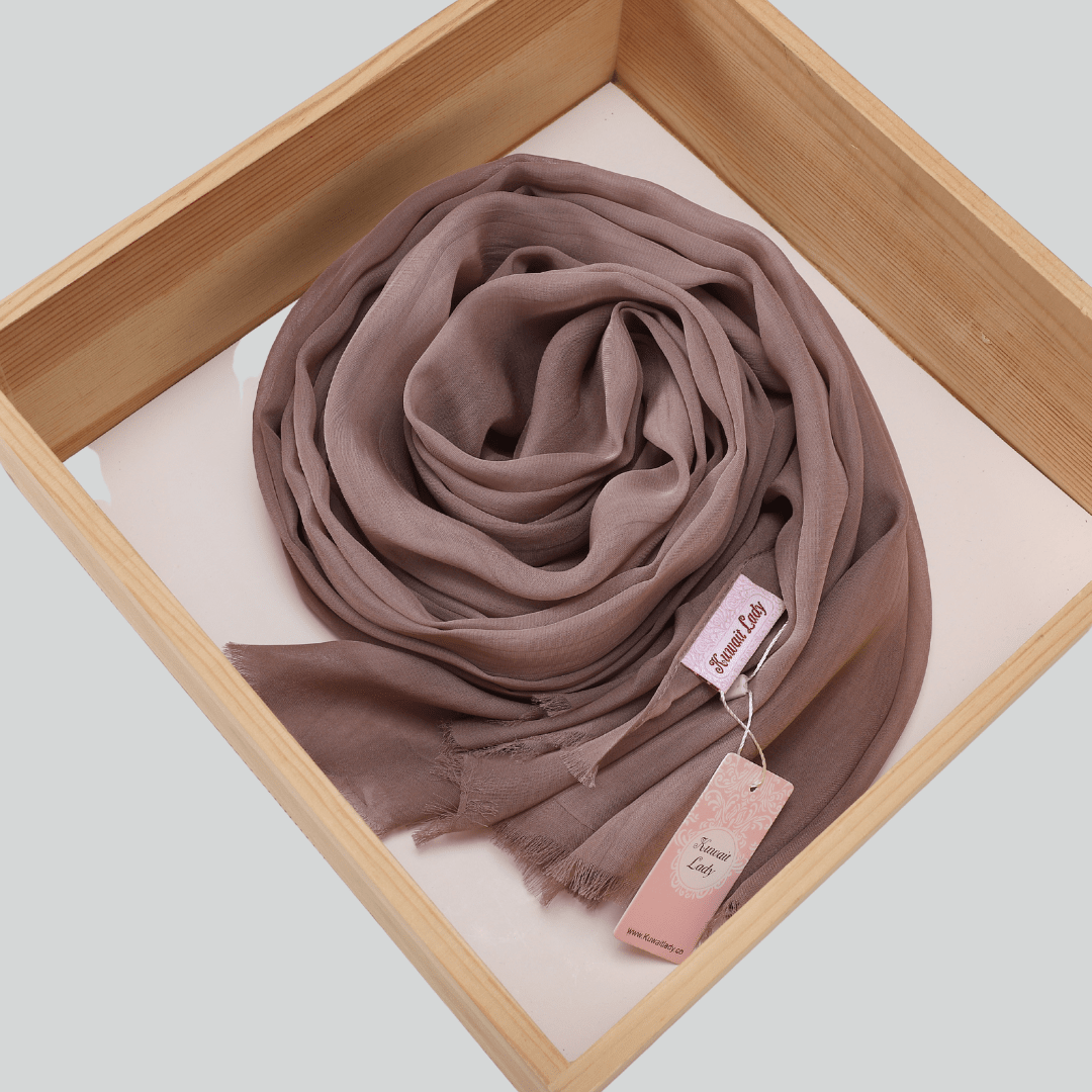 Chiffon Threaded Scarf