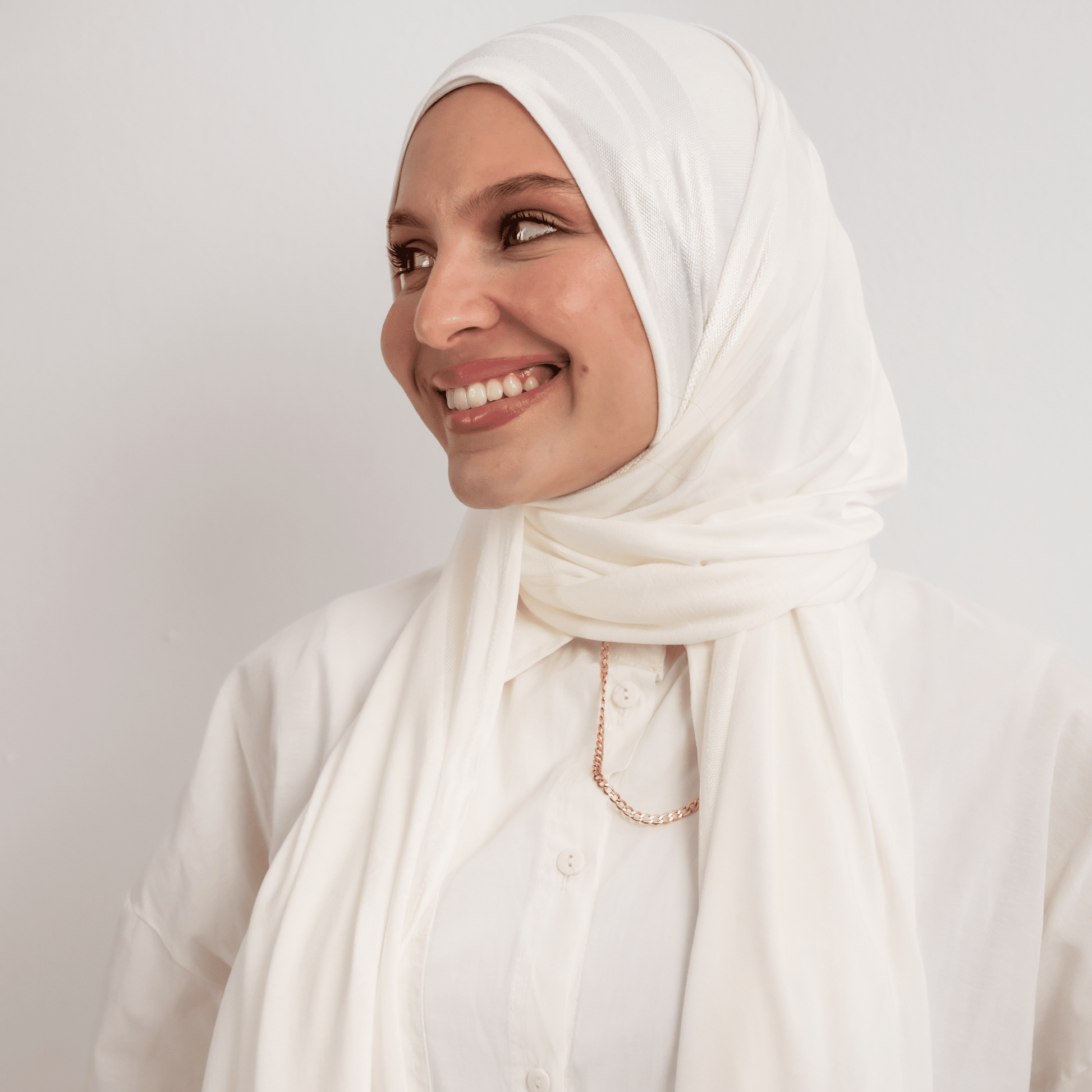 Cotton Satin Blend Scarf