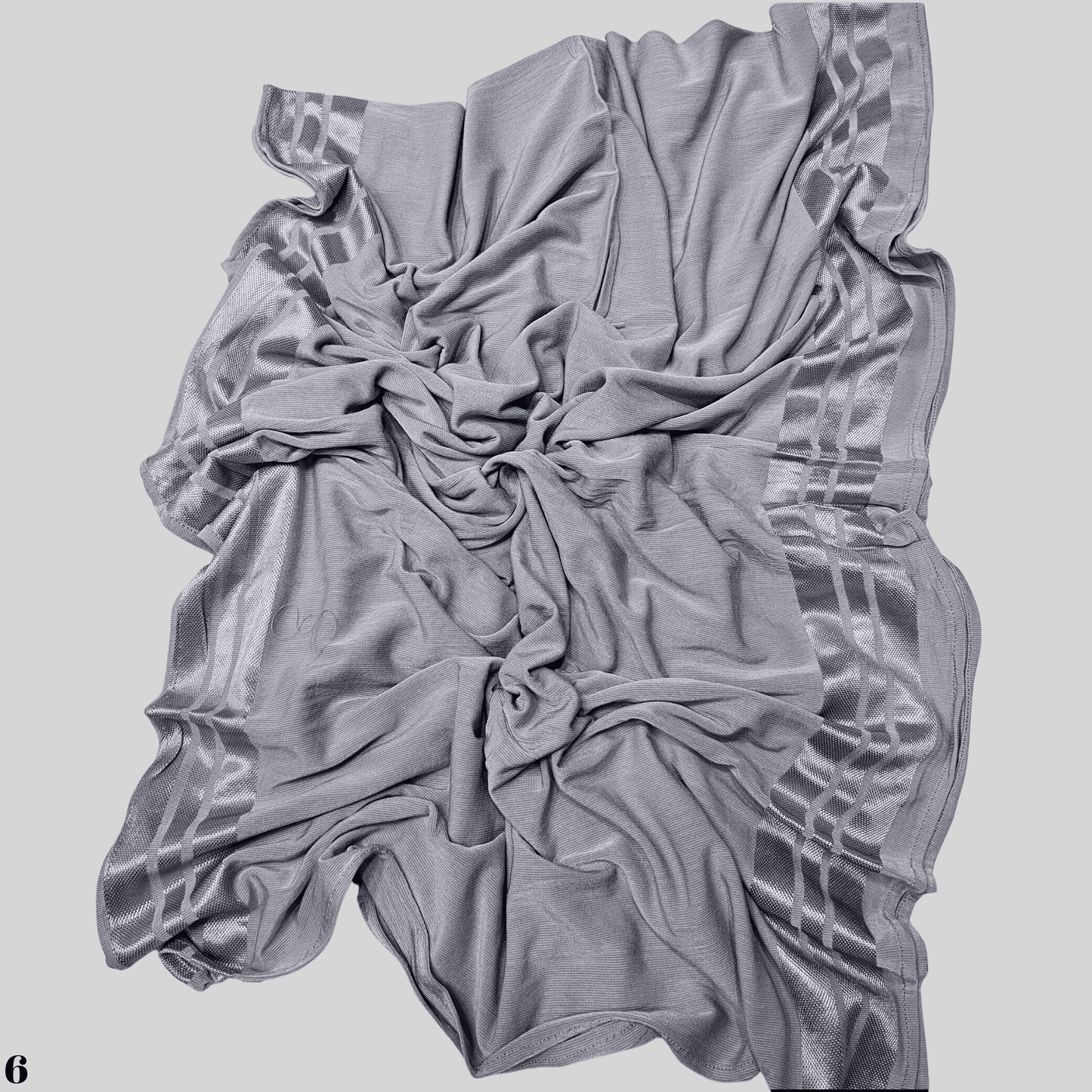 Cotton Satin Blend Scarf