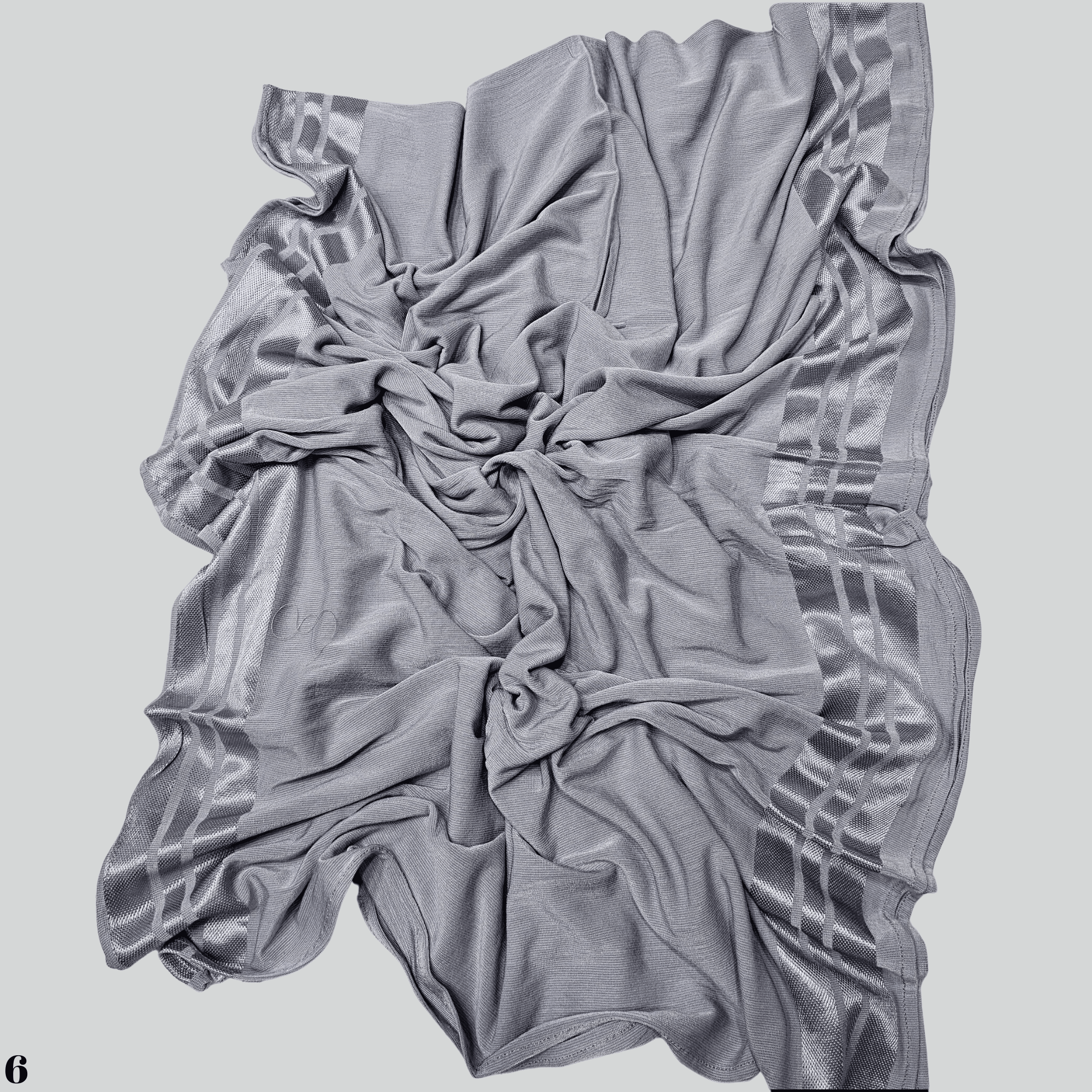 Cotton Satin Blend Scarf