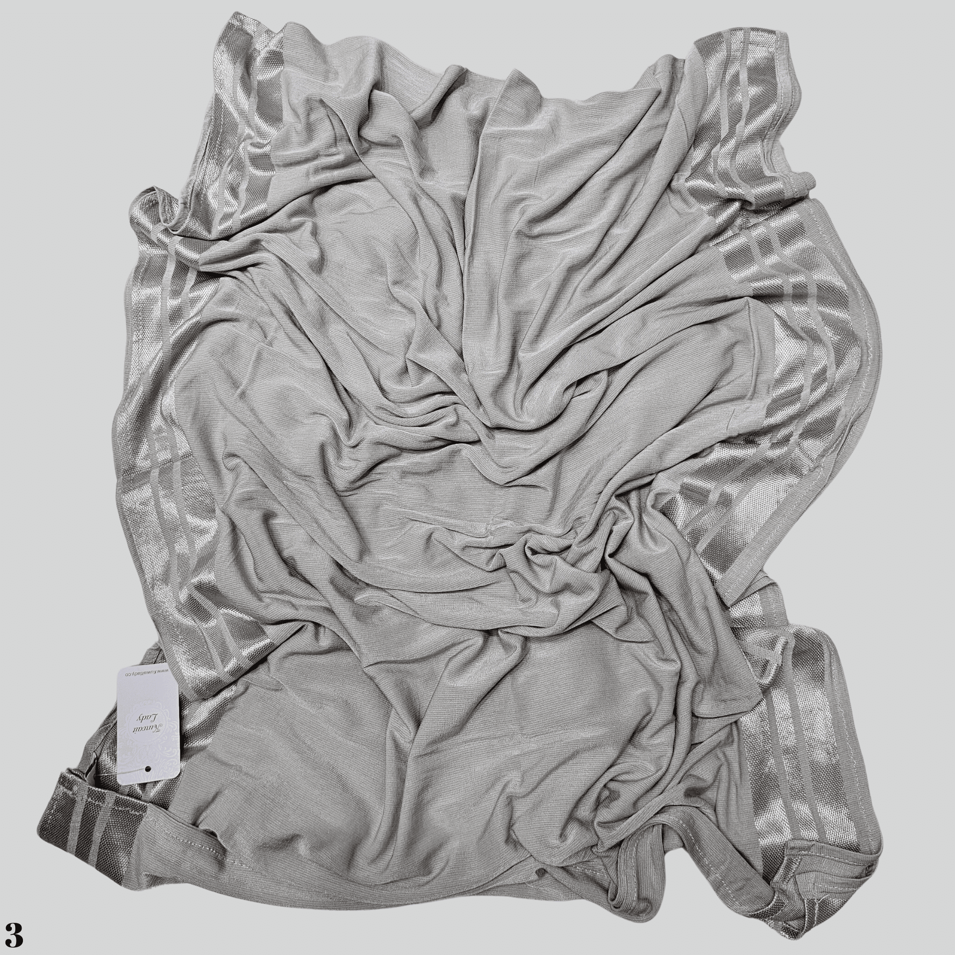 Cotton Satin Blend Scarf