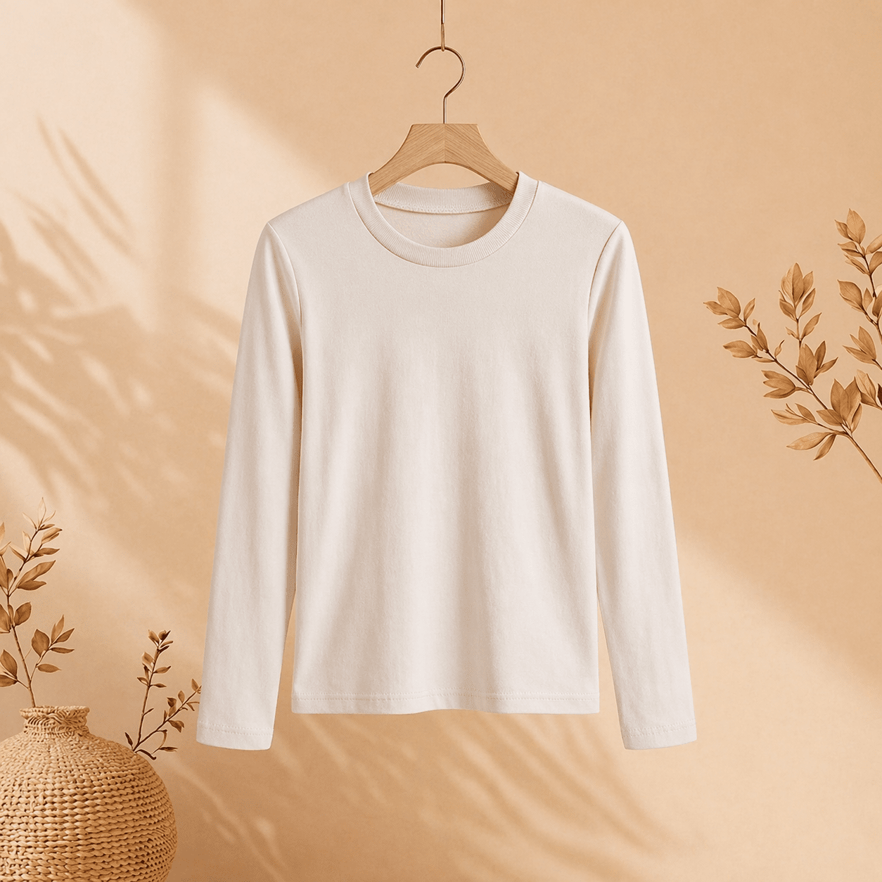 Cotton T-shirt Full Sleeves (Round Neck)