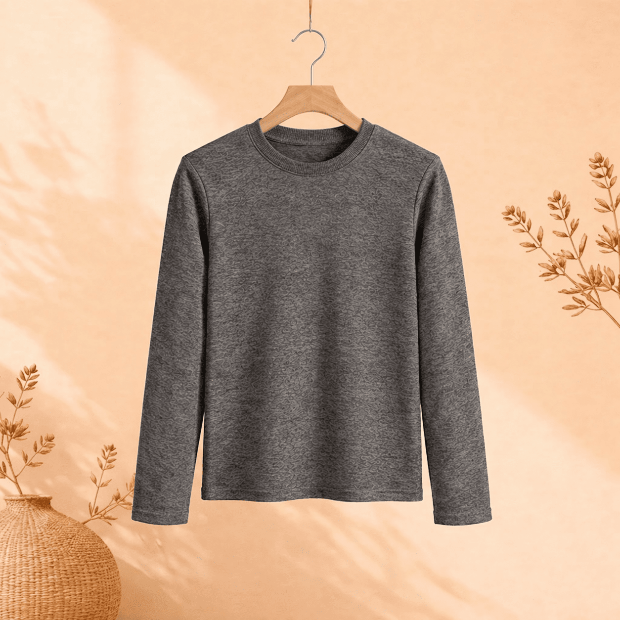 Cotton T-shirt Full Sleeves (Round Neck)