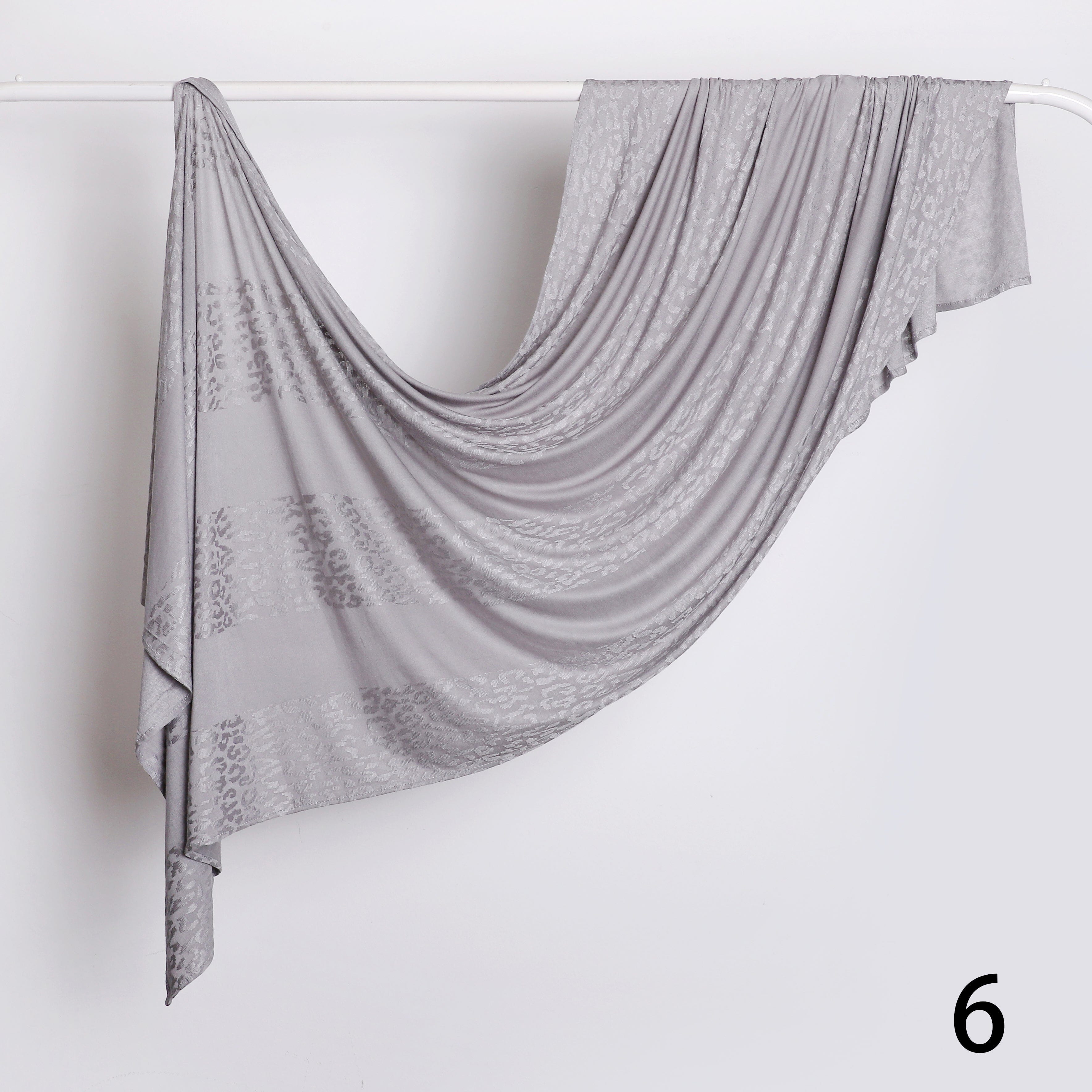 Cotton Tiger Straps Scarf