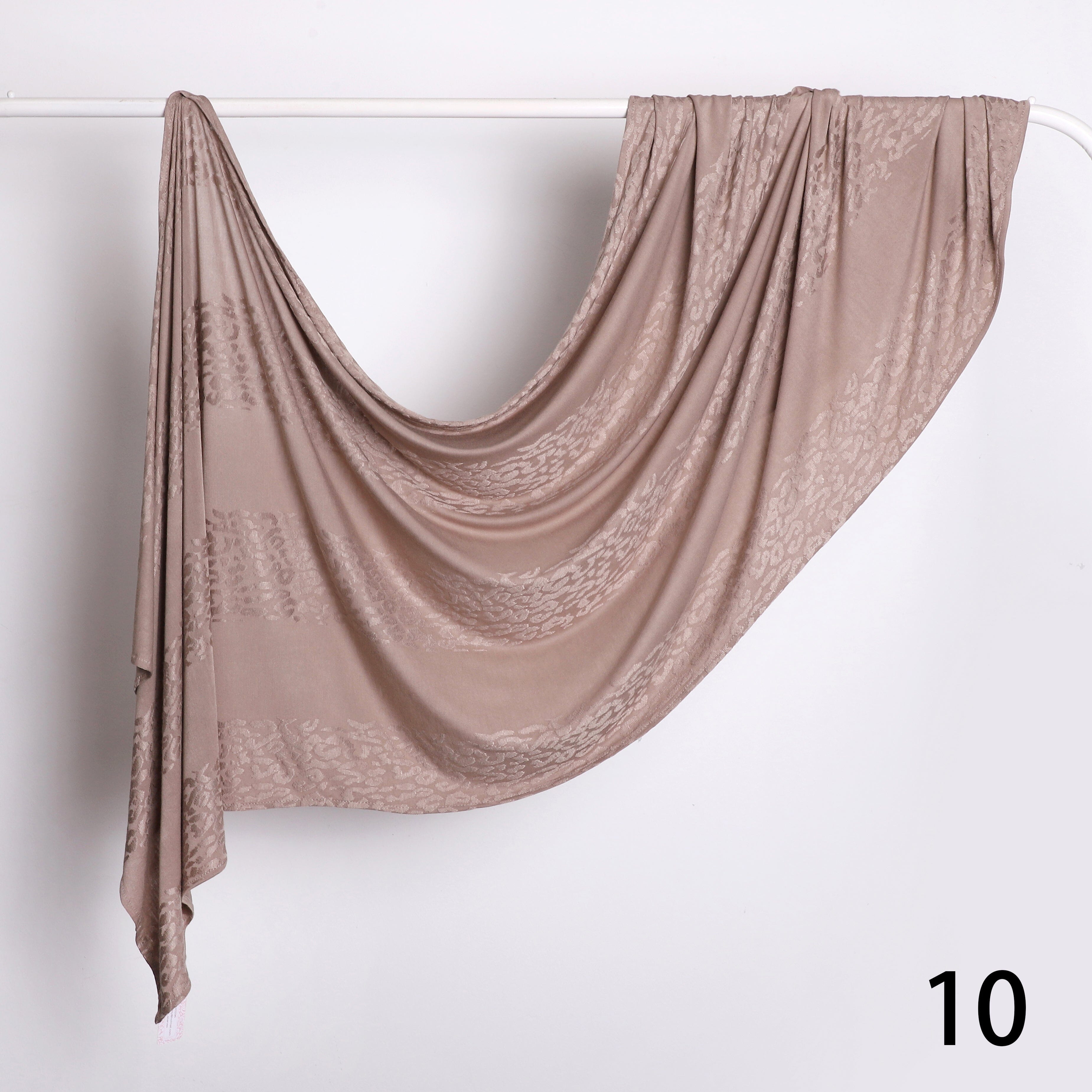 Cotton Tiger Straps Scarf