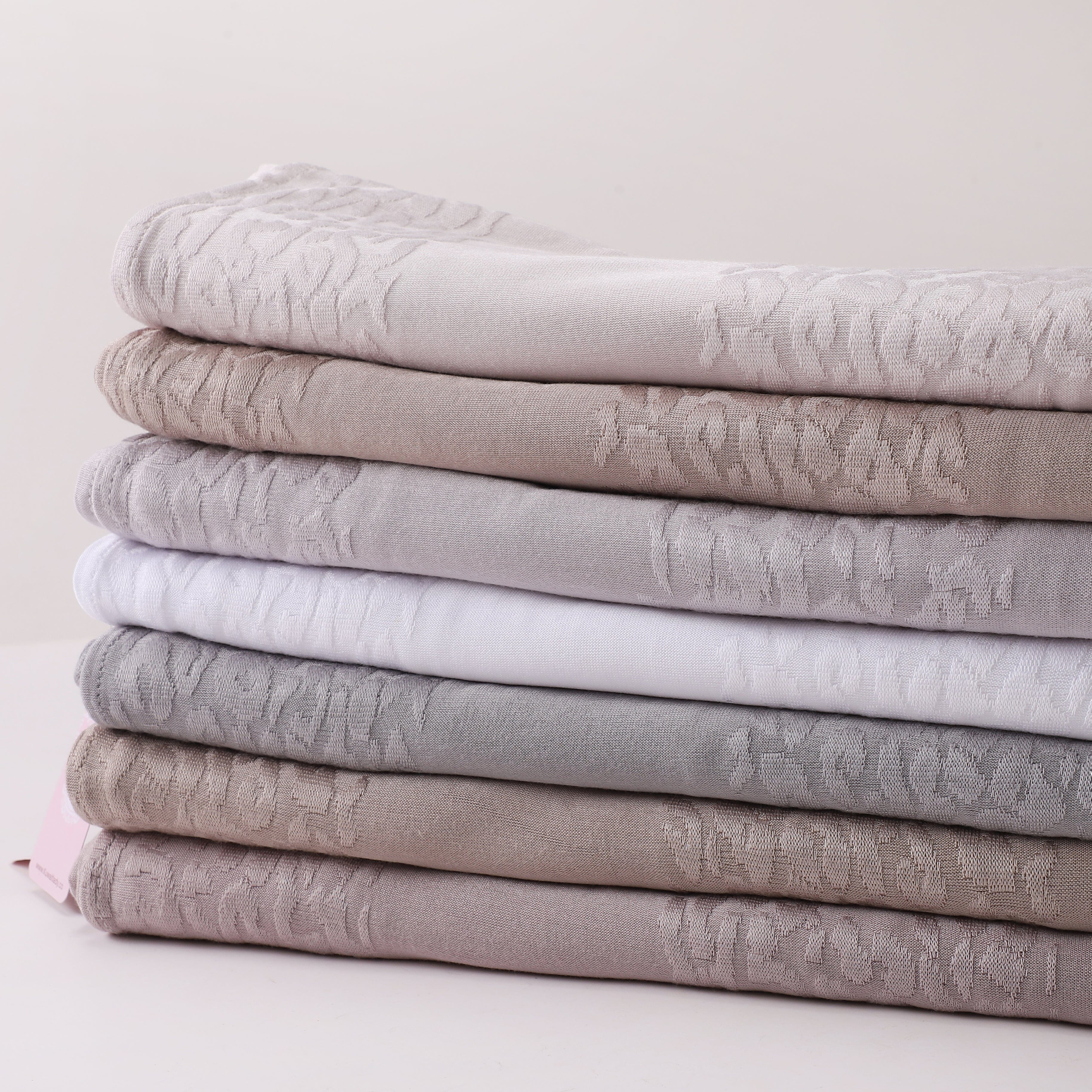 Cotton Tiger Straps Scarf