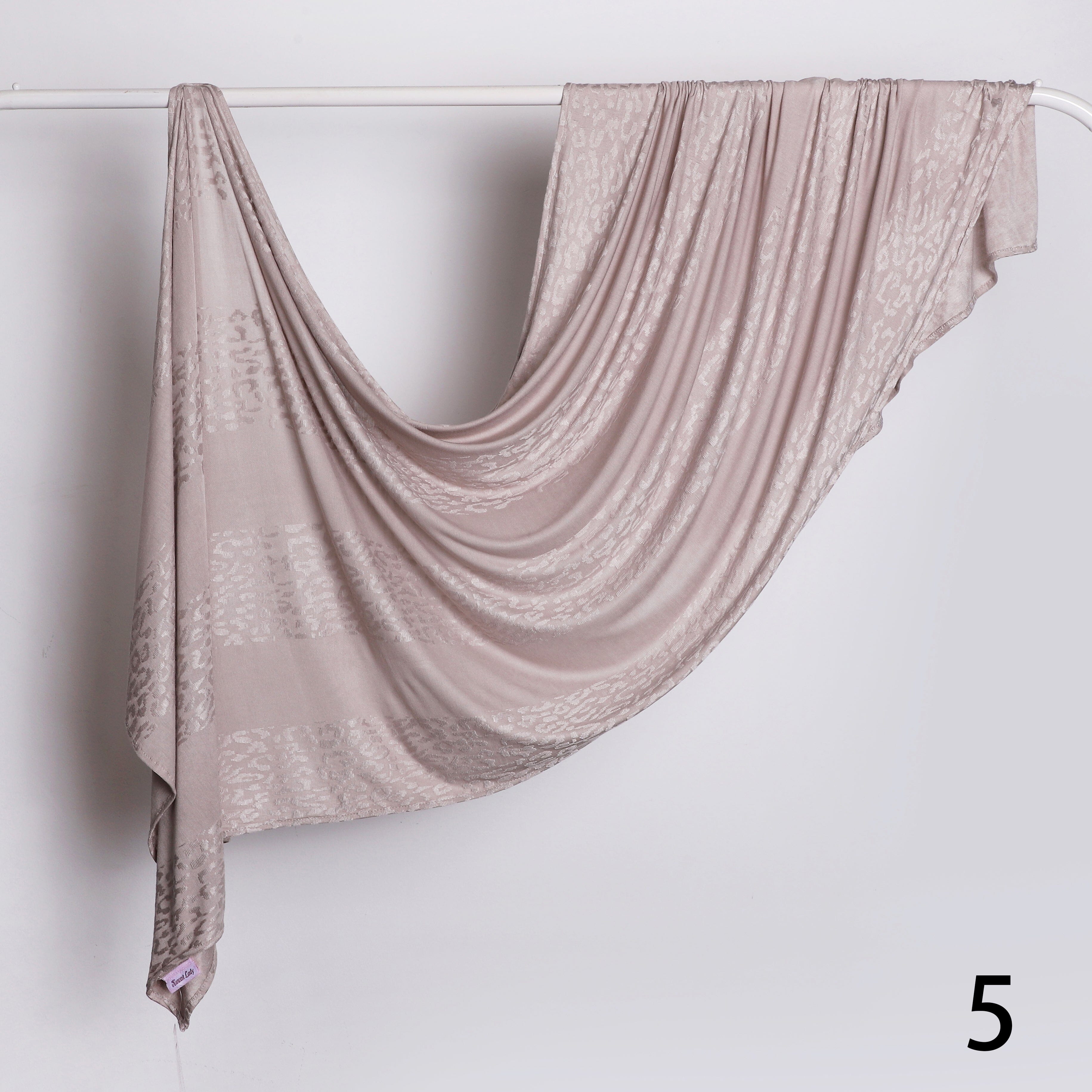Cotton Tiger Straps Scarf