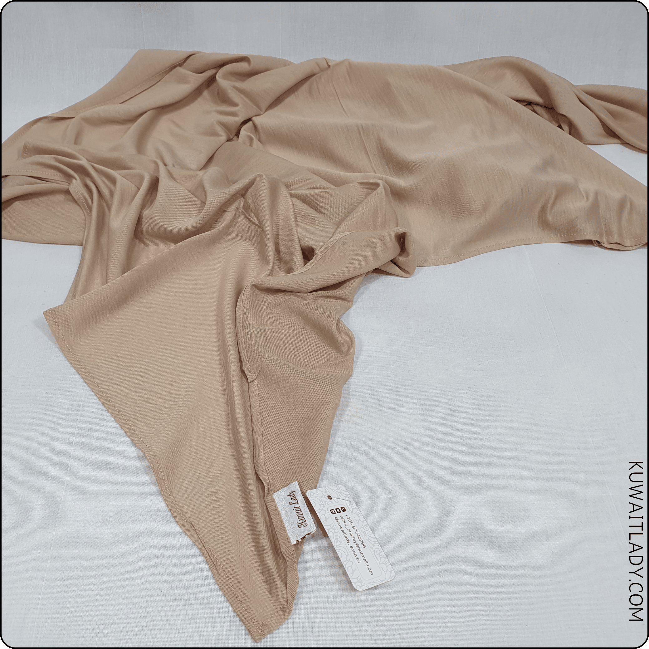 Cotton Viscose Plain Scarf