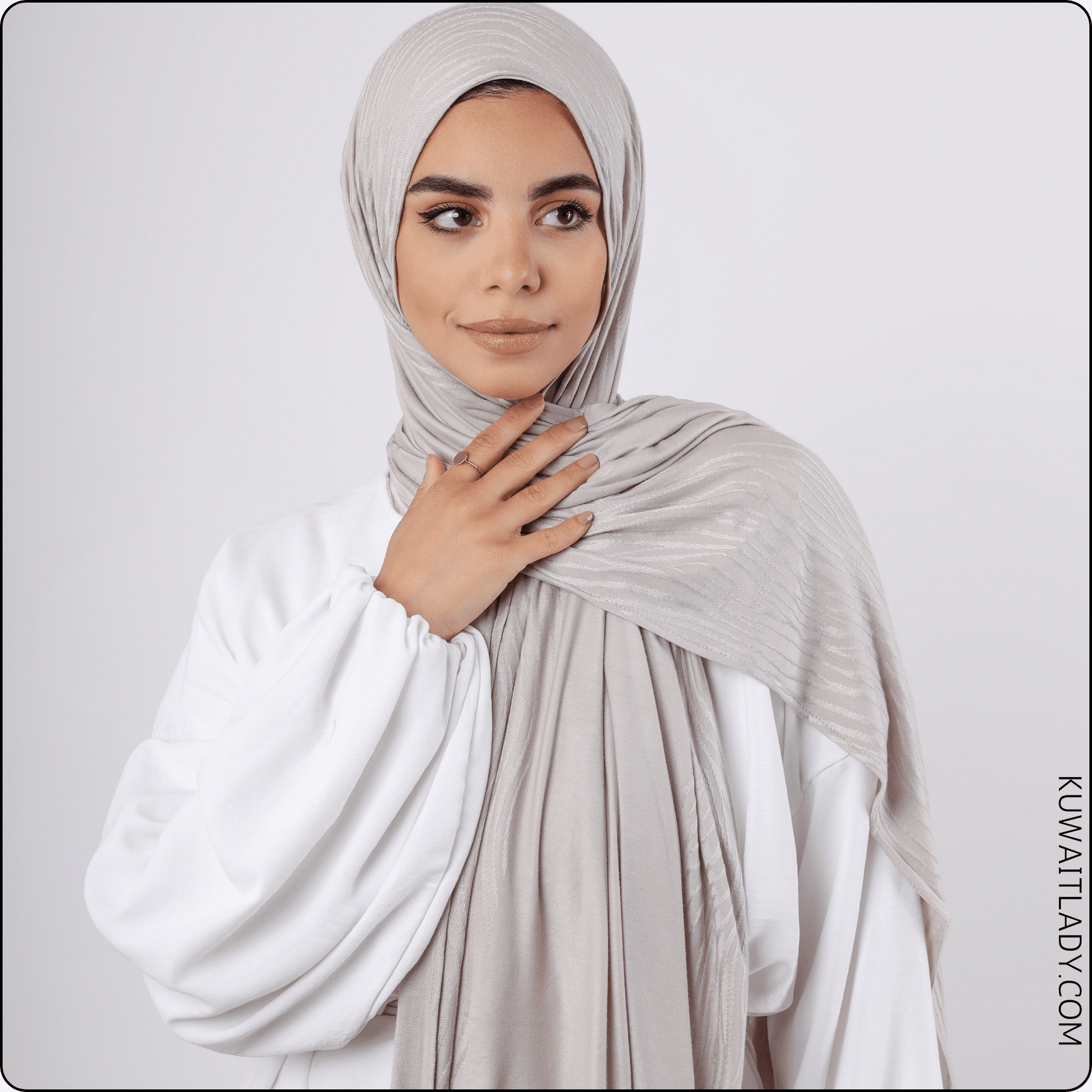 Cotton Wave Stretchy Scarf