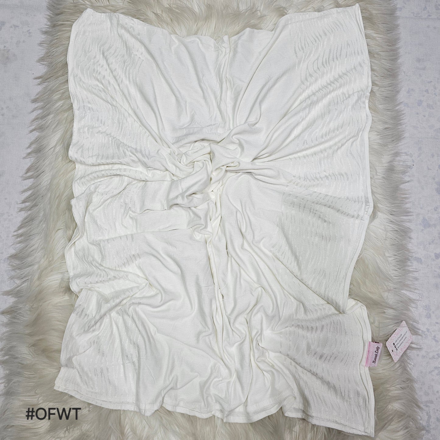 Cotton Wave Stretchy Scarf