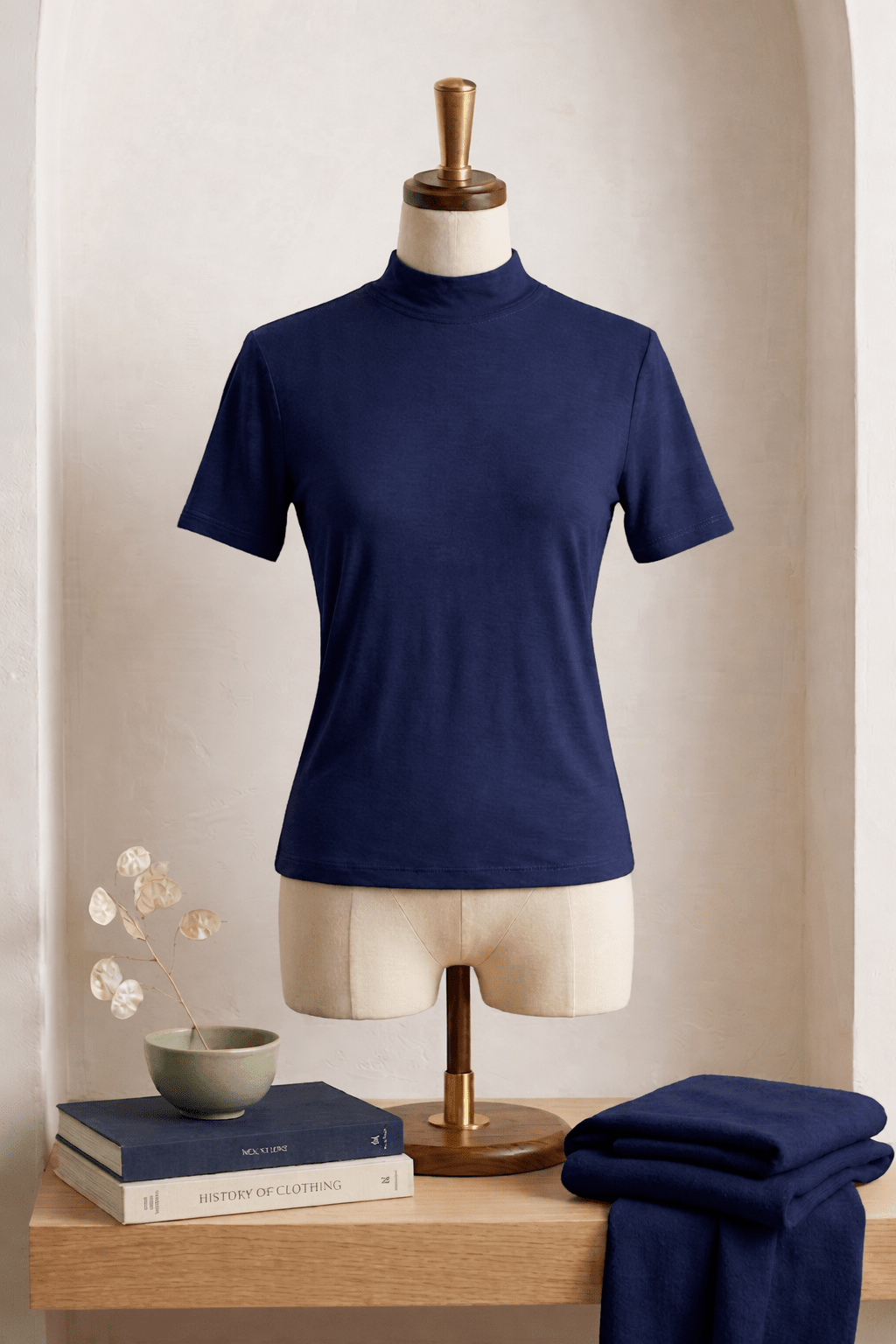 Elegant Cotton T-shirt (Nus-Kum)