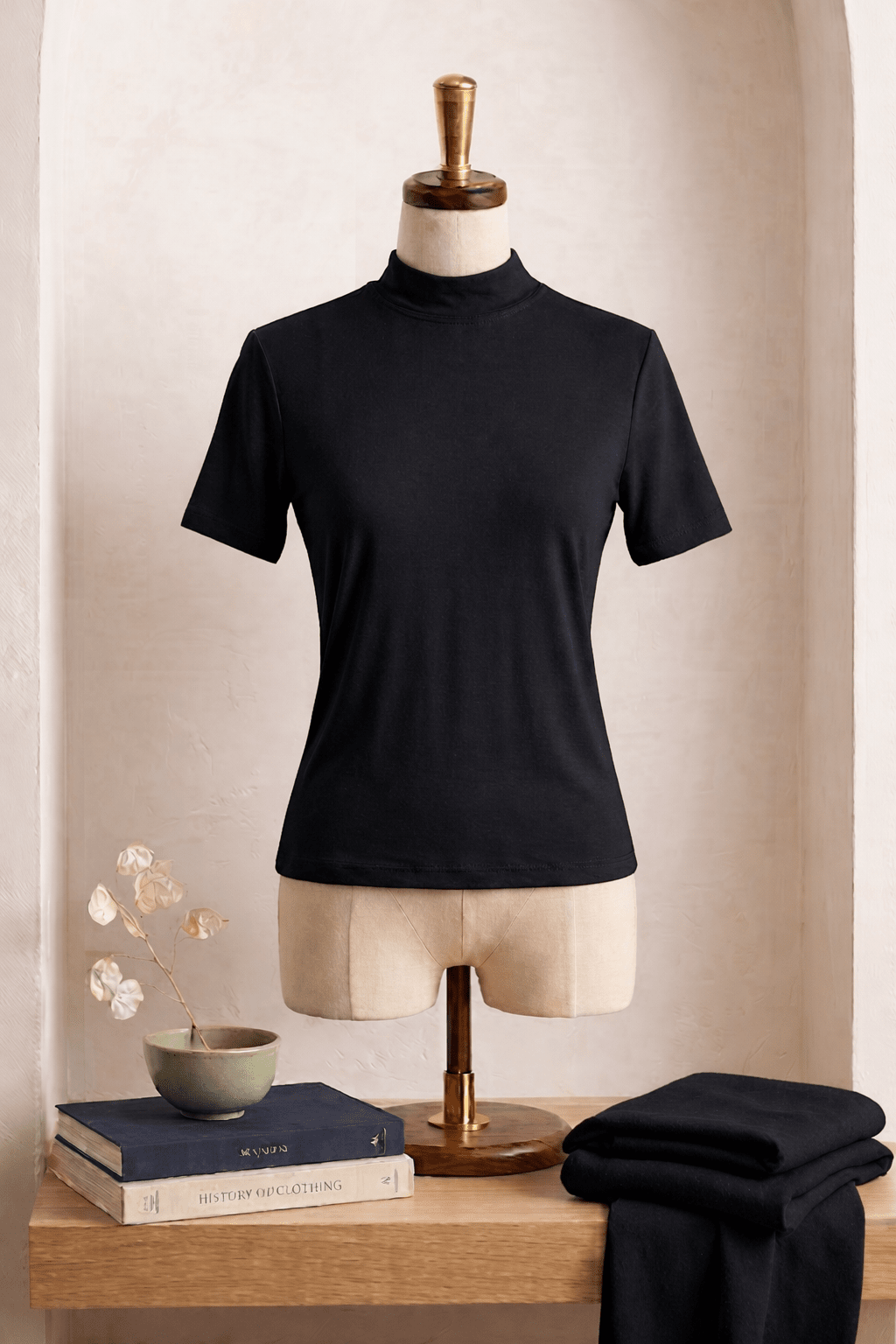 Elegant Cotton T-shirt (Nus-Kum)