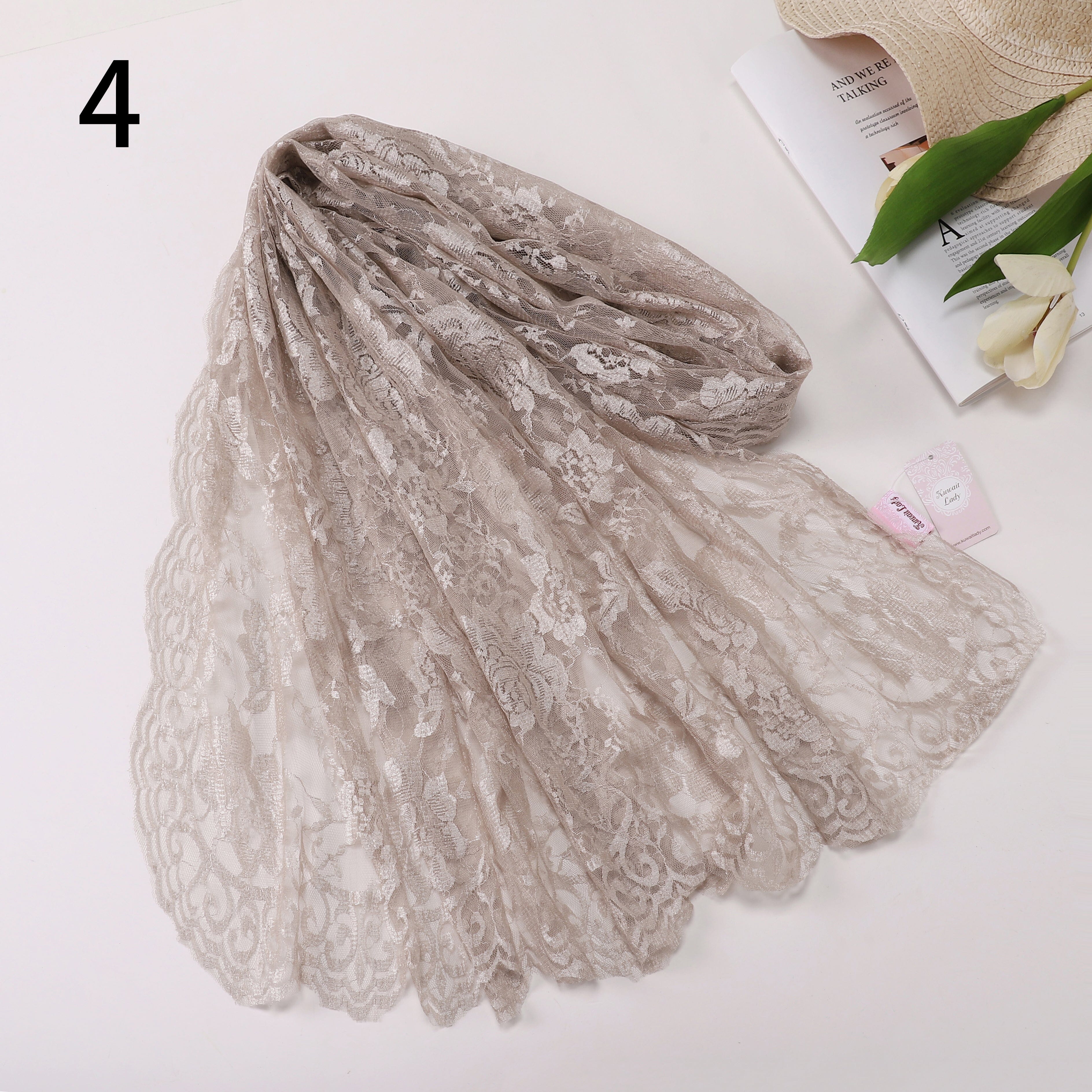 Elegant Lace Scarf