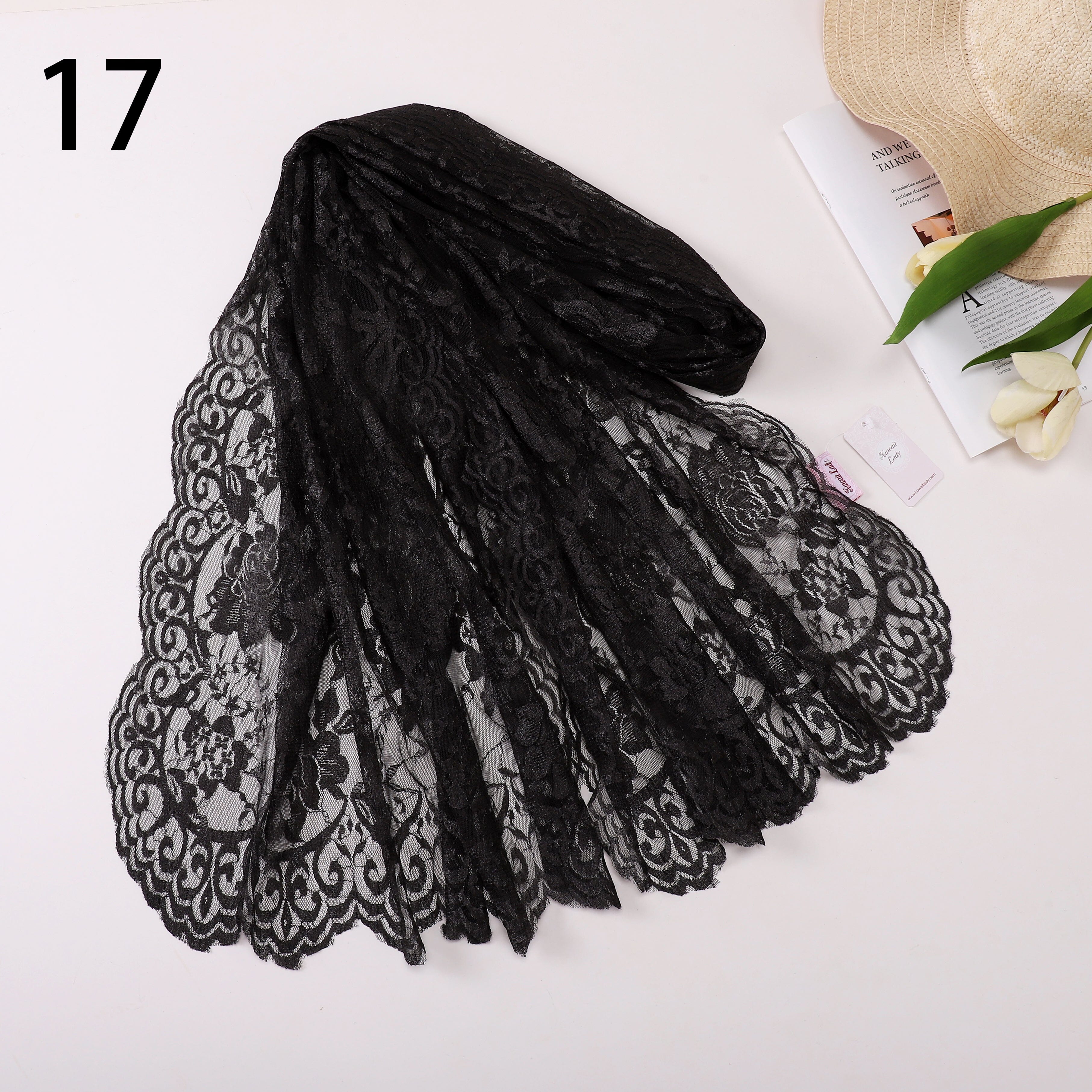 Elegant Lace Scarf