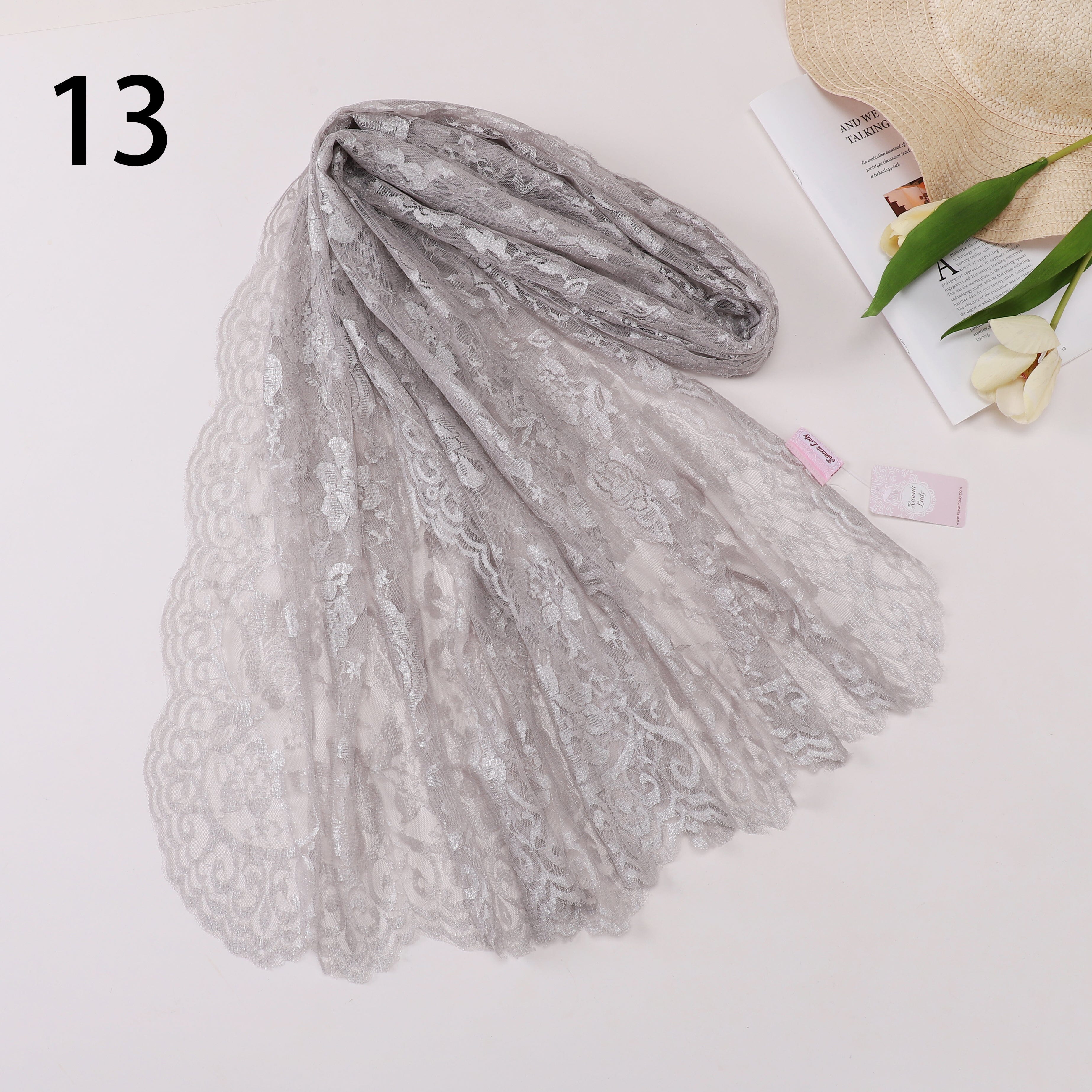 Elegant Lace Scarf