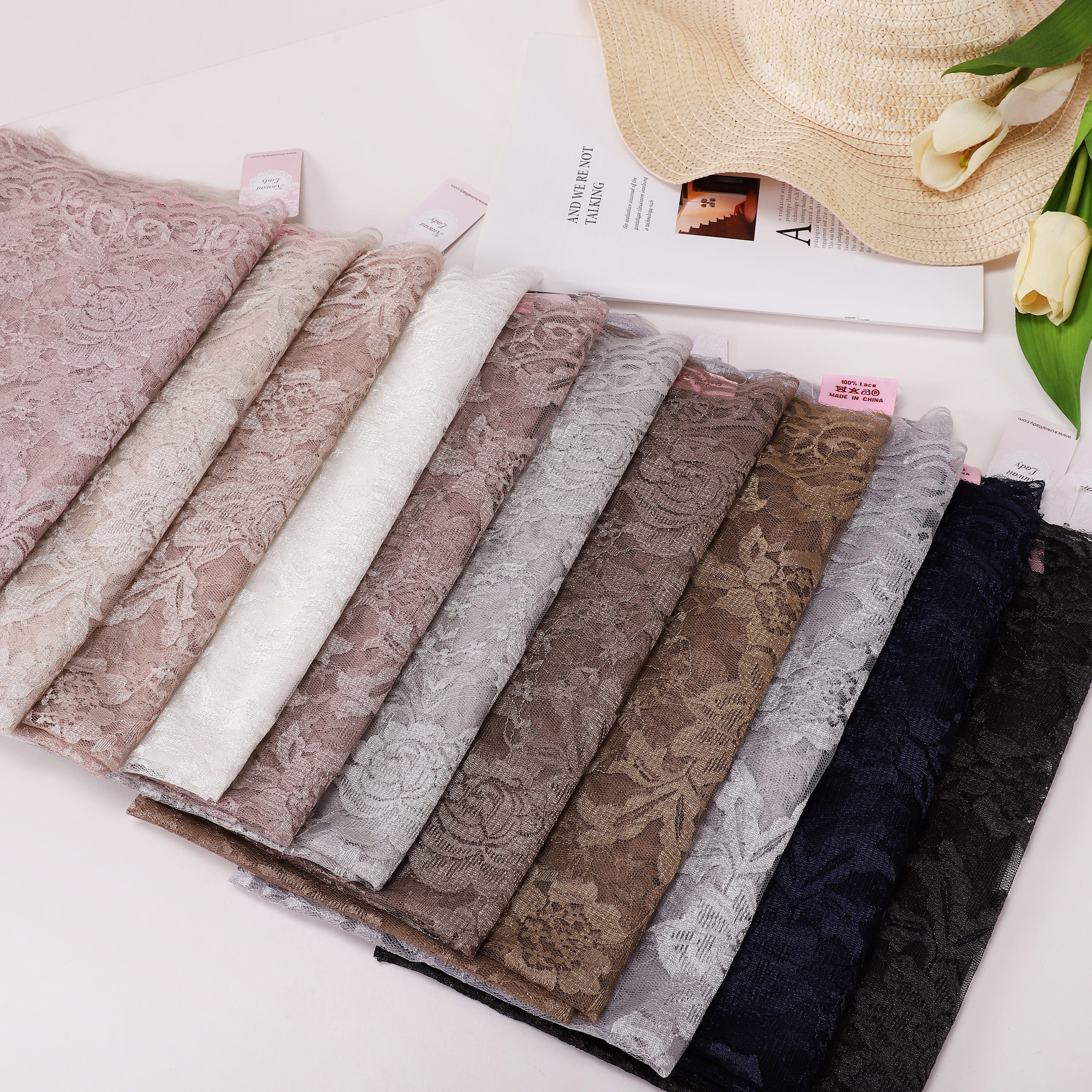 Elegant Lace Scarf