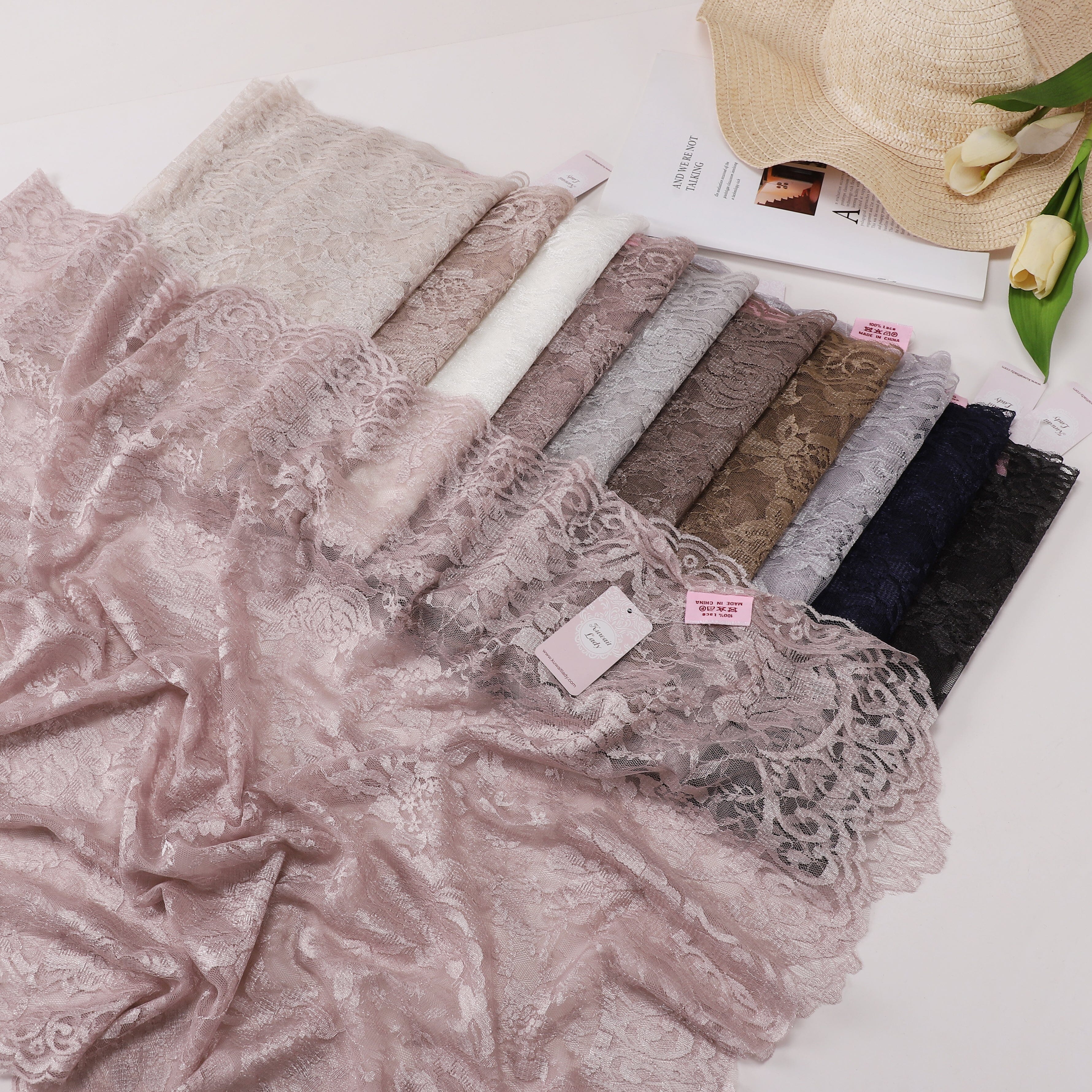 Elegant Lace Scarf