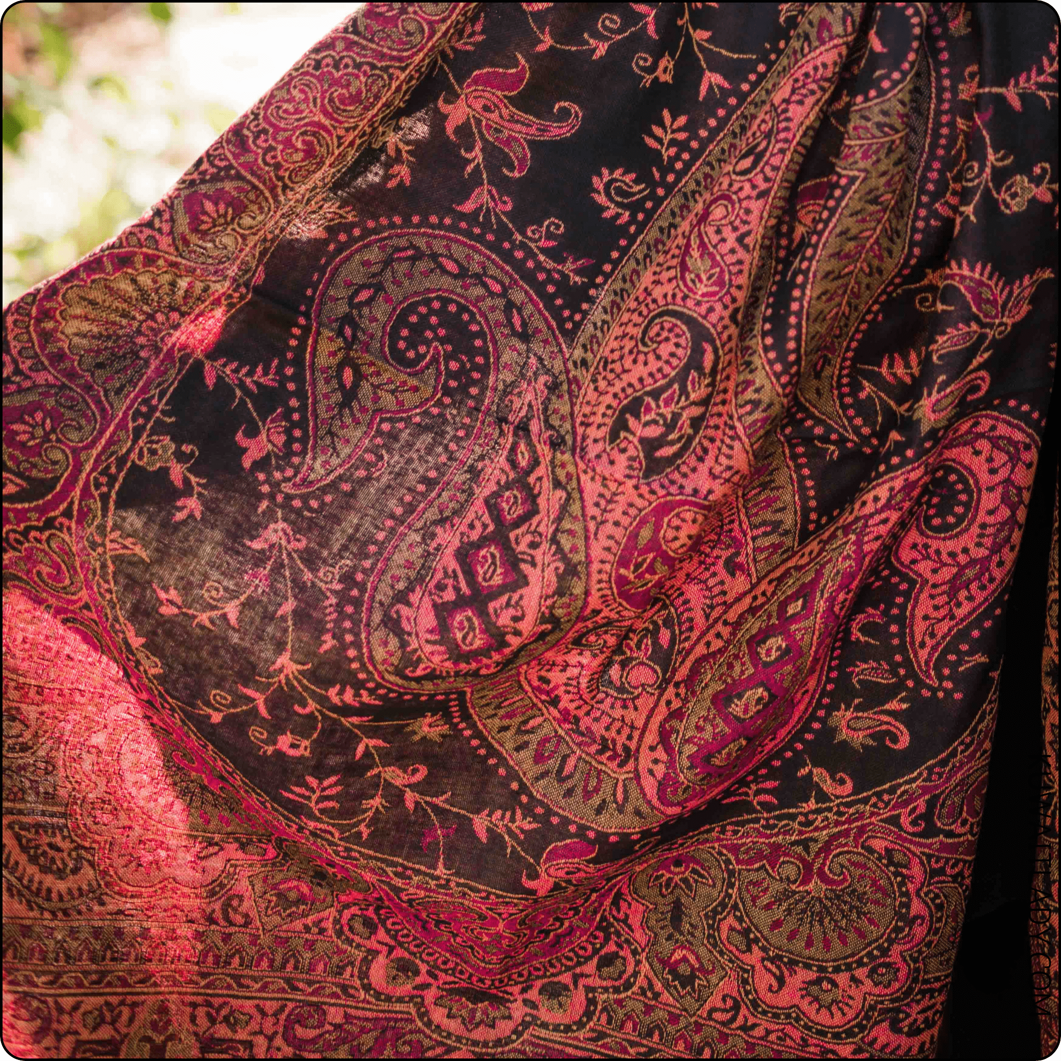 Ethnic Kashmiri Indian Shawl