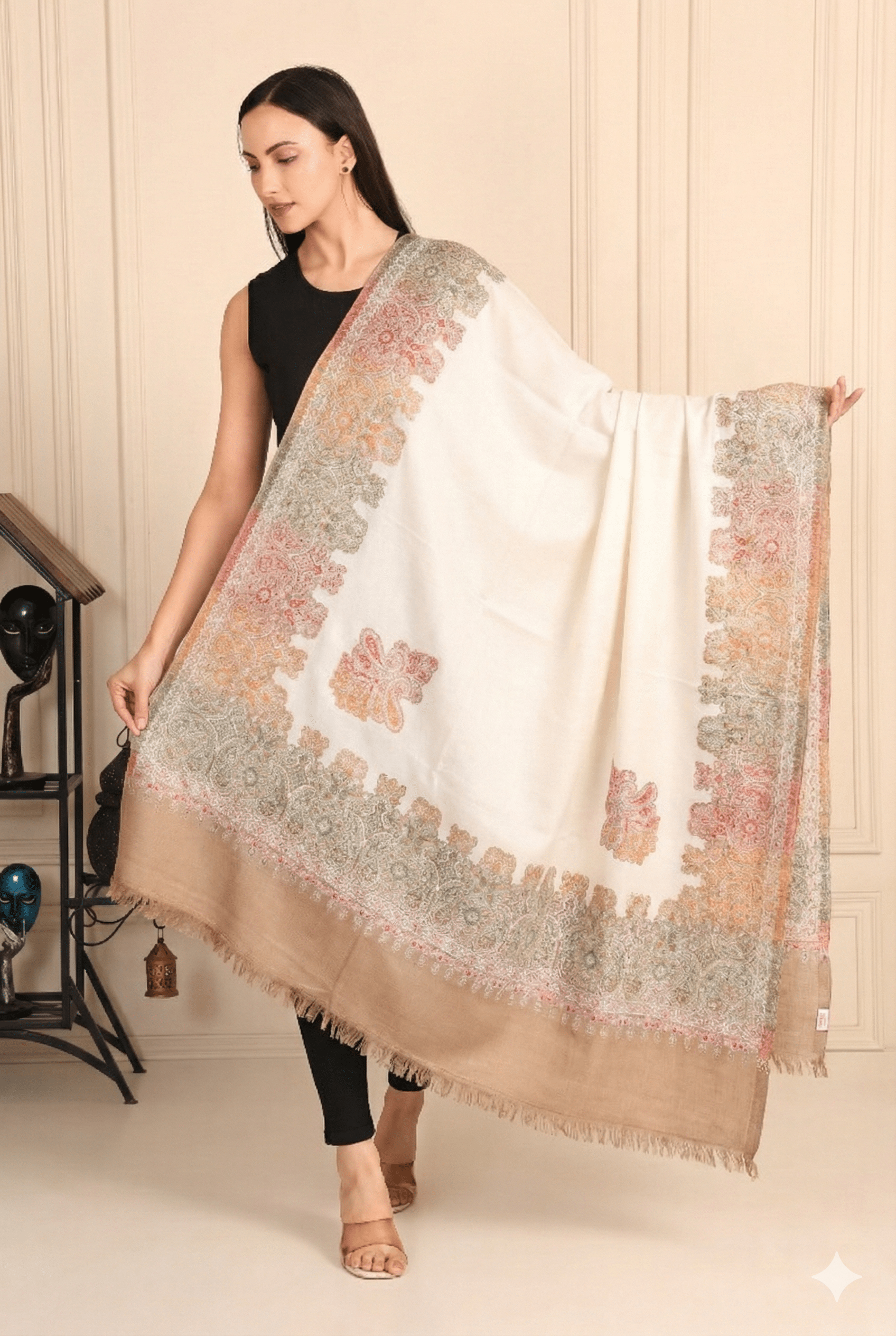 Full Pattern Work Shawl