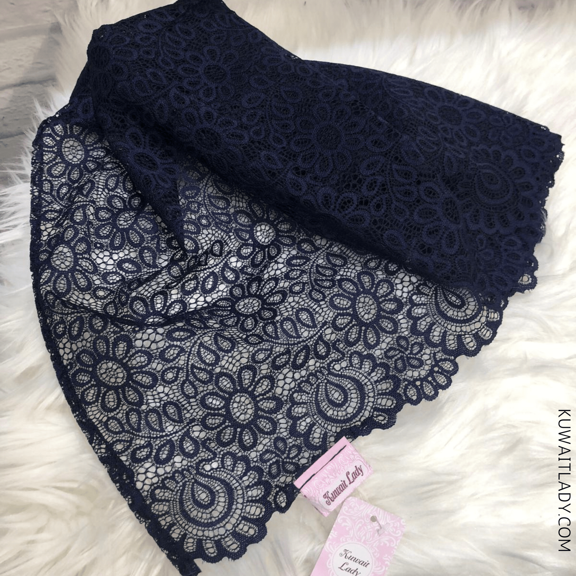 Graceful Lace Symphony Scarf