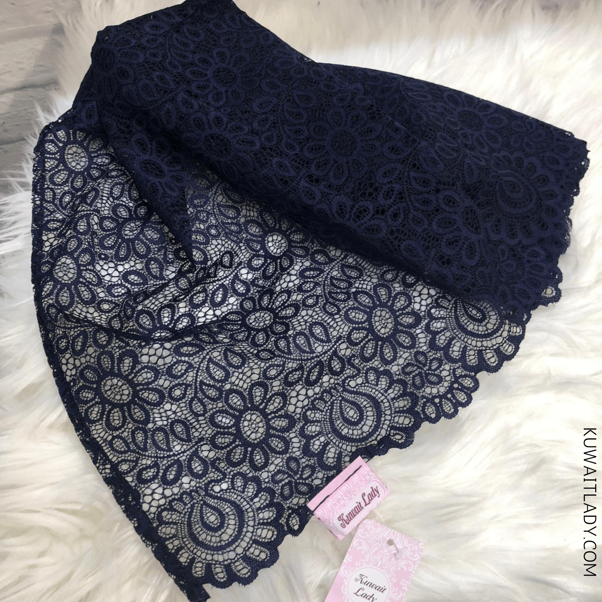 Graceful Lace Symphony Scarf