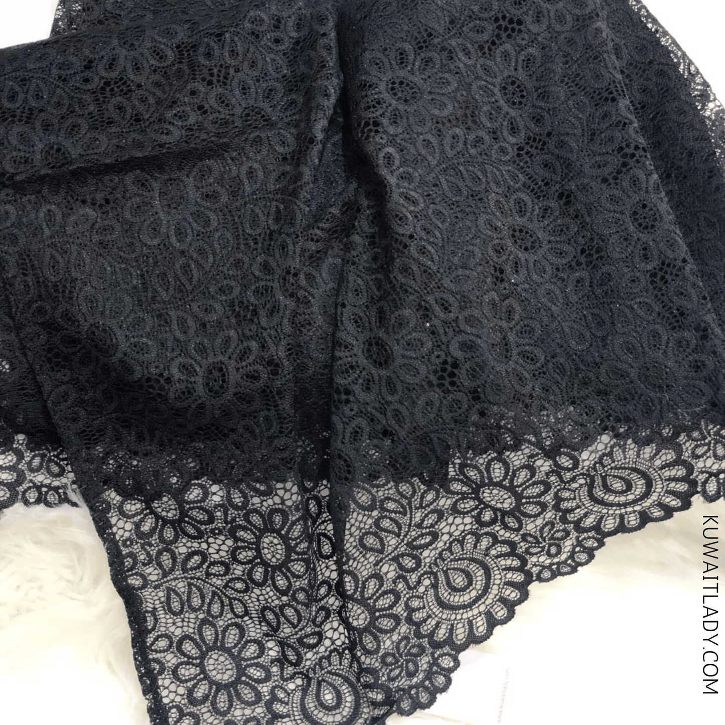Graceful Lace Symphony Scarf