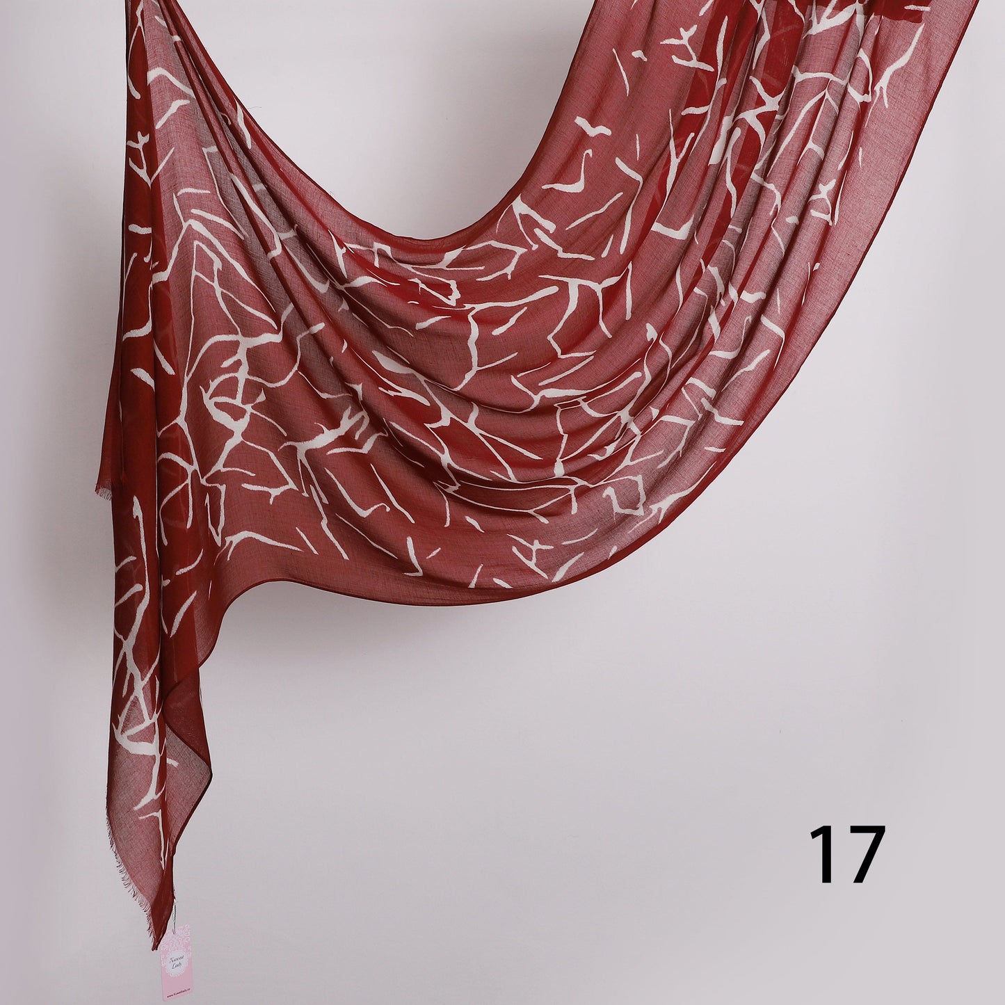 Graphite Linen Scarf