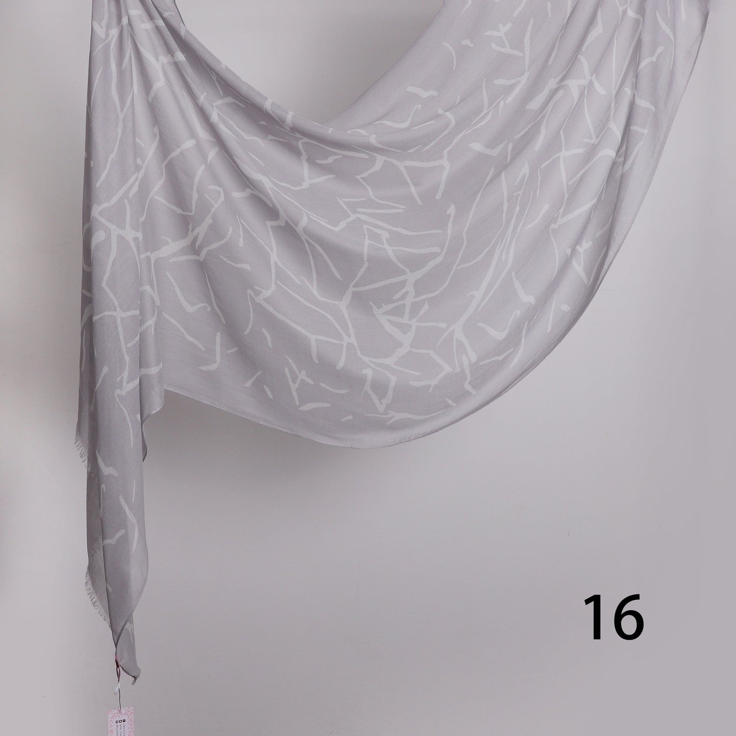 Graphite Linen Scarf