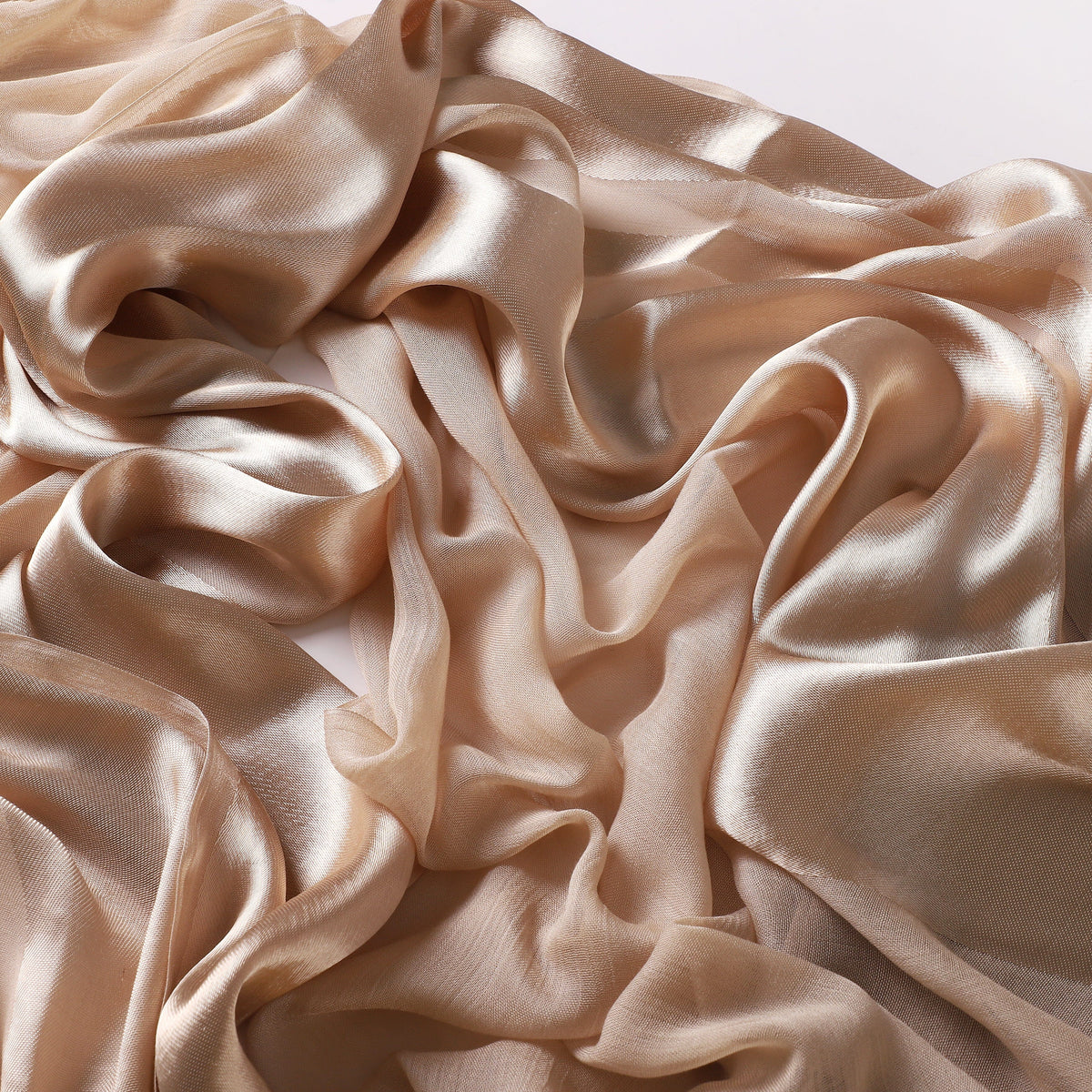 Half Linen, Half Satin Elegance