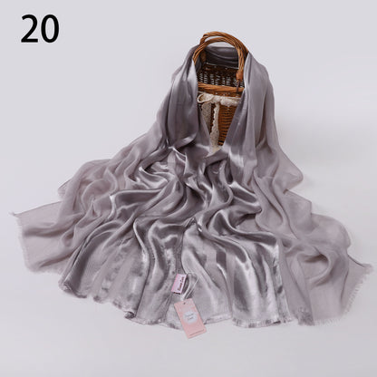 Half Linen, Half Satin Elegance