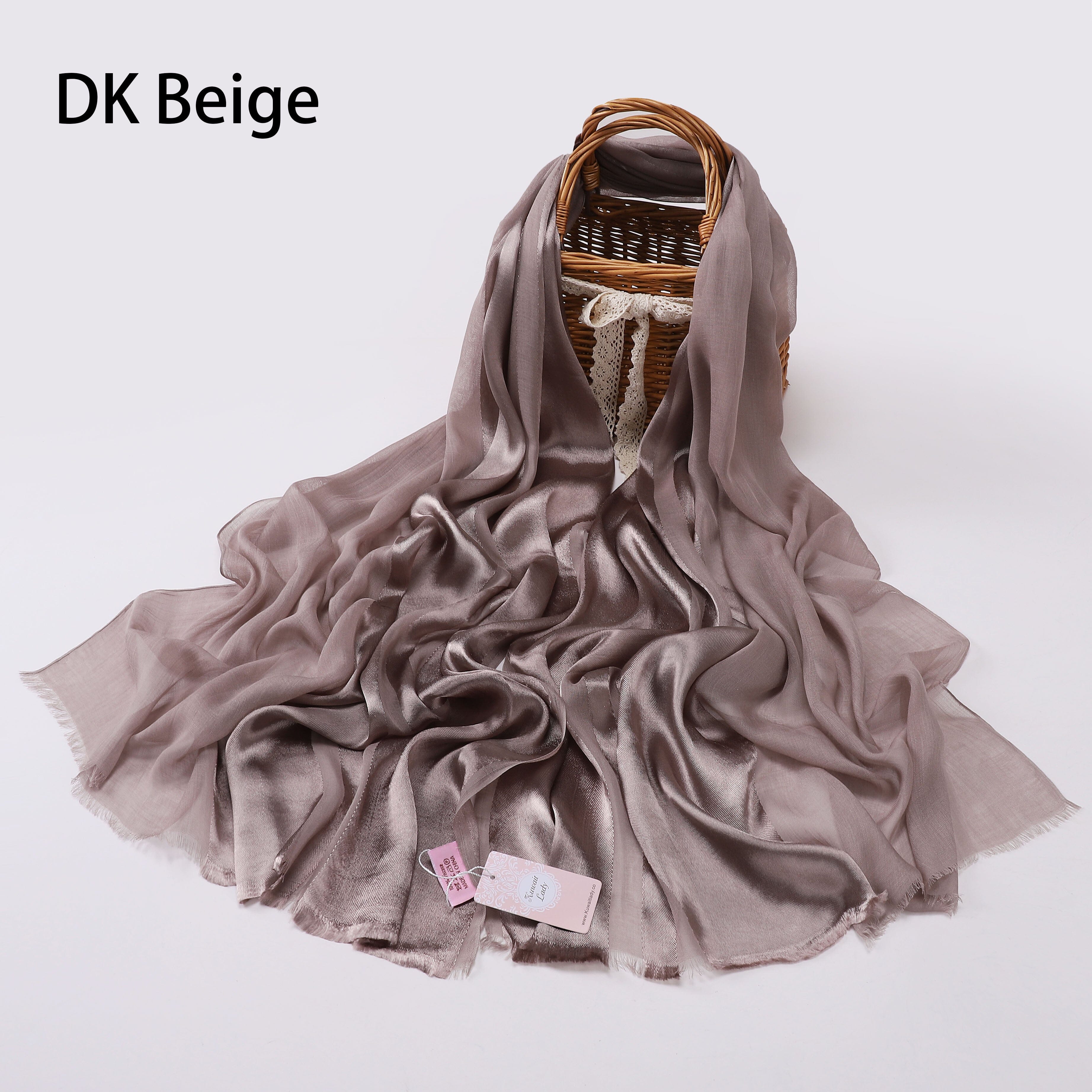 Half Linen, Half Satin Elegance