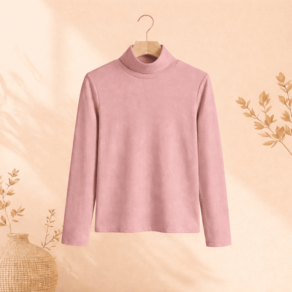 High Neck Full Sleeves Tshirt