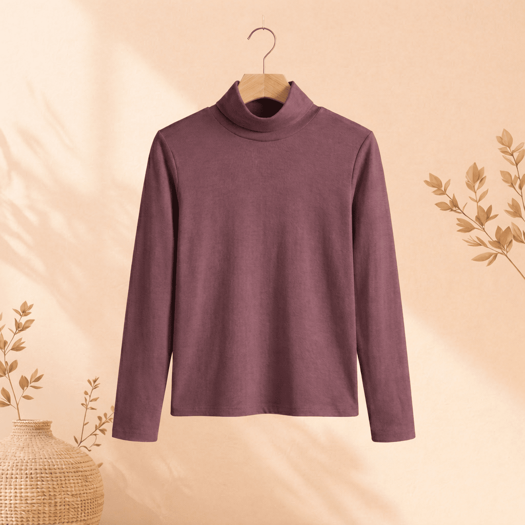 High Neck Full Sleeves Tshirt