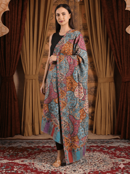 Kalamkari Pashmina Shawl
