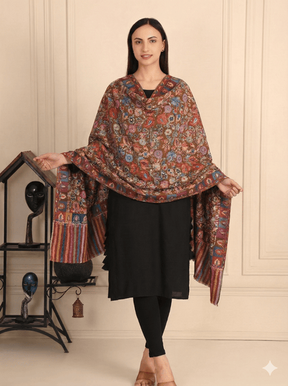 Kalamkari Pashmina Shawl