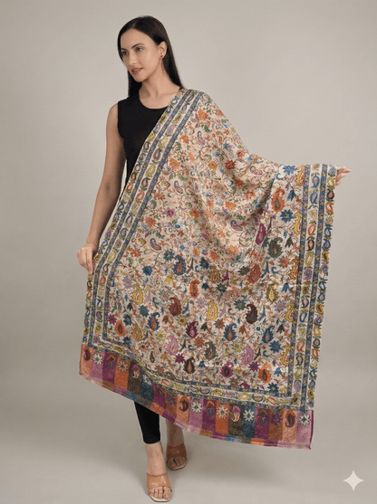 Kalamkari Pashmina Shawl