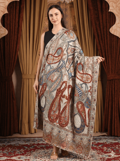 Kalamkari Pashmina Shawl