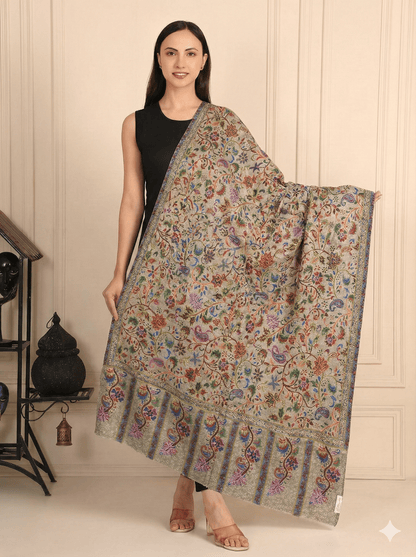Kalamkari Pashmina Shawl