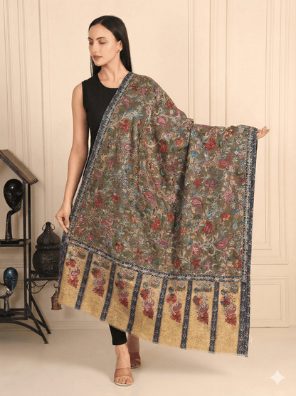 Kalamkari Pashmina Shawl