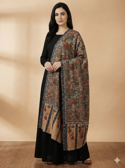 Kalamkari Pashmina Shawl