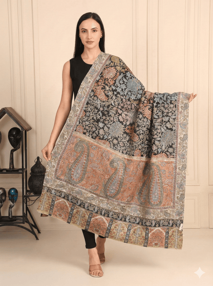 Kalamkari Pashmina Shawl