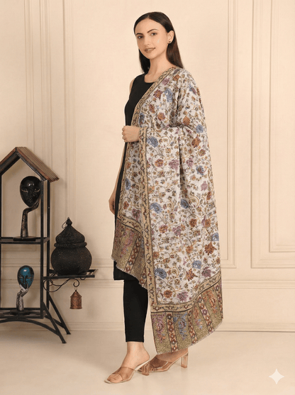 Kalamkari Pashmina Shawl