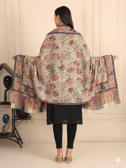 Kalamkari Pashmina Shawl