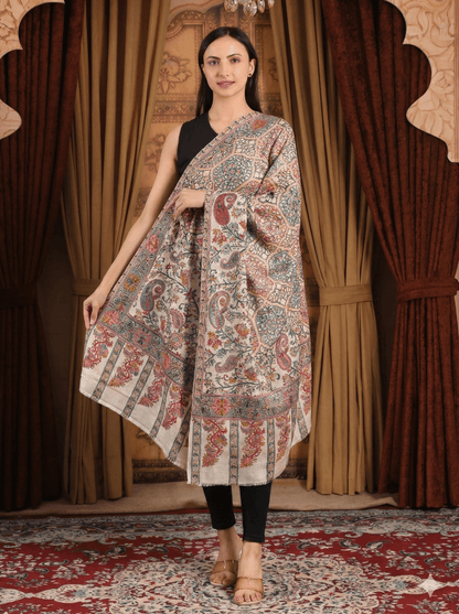 Kalamkari Pashmina Shawl