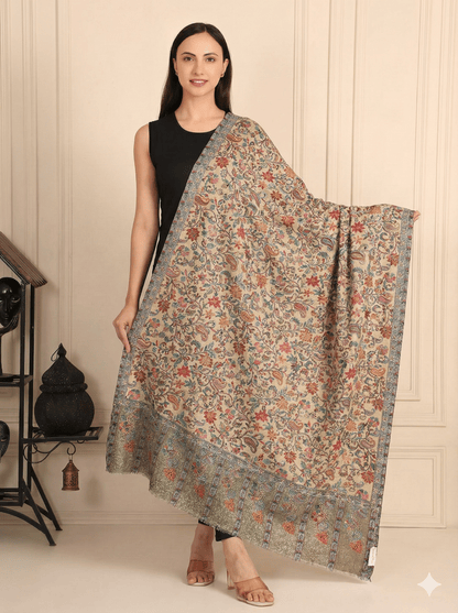 Kalamkari Pashmina Shawl