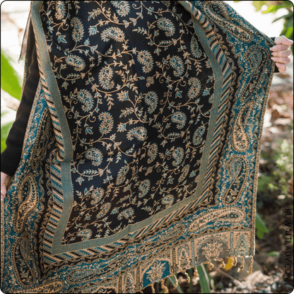 Leafy Kashmiri Shawl
