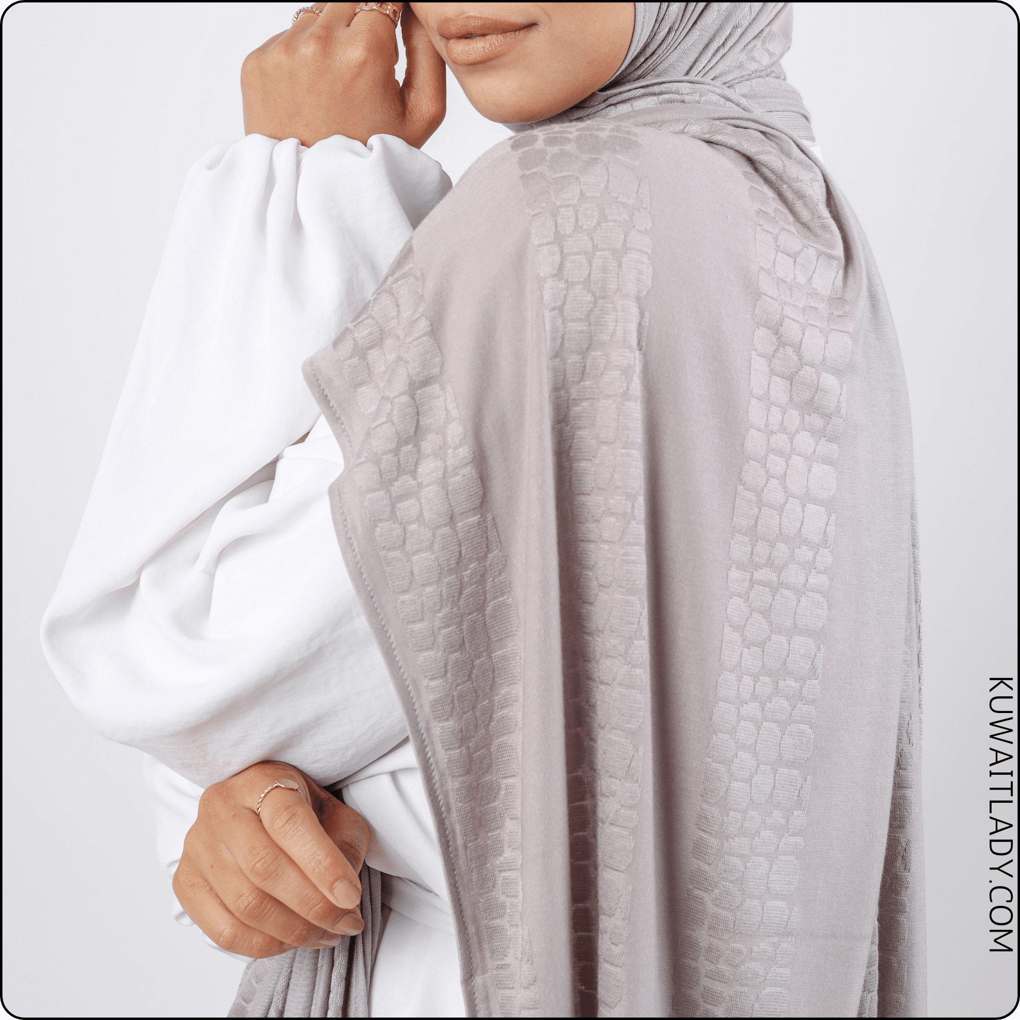 Leopard Tracks Cotton Scarf